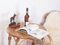 Tavolino da caffè Bauhaus in vimini di quercia, anni '20, Immagine 6