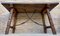 Antique Spanish Oak Work Table, 1800s, Image 15