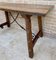Antique Spanish Oak Work Table, 1800s 11