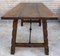 Antique Spanish Oak Work Table, 1800s 6