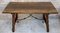 Antique Spanish Oak Work Table, 1800s 5