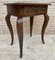 French Carved Walnut Side Table, 1940s, Image 2