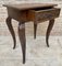 French Carved Walnut Side Table, 1940s 6