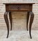 French Carved Walnut Side Table, 1940s, Image 10