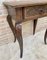 French Carved Walnut Side Table, 1940s 4