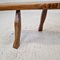 French Wooden Tree Trunk Bench, 1960s 13