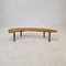 French Wooden Tree Trunk Bench, 1960s 2