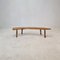 French Wooden Tree Trunk Bench, 1960s, Image 4