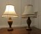 Turned Wooden Table Lamps, 1970s, Set of 2 5