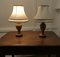 Lampade da tavolo in legno tornito, anni '70, set di 2, Immagine 6