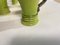 Tazas francesas de cerámica en verde y marrón, Imagen 3