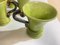 Tazas francesas de cerámica en verde y marrón, Imagen 8