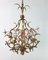 Mid-Century Italian Tole Chandelier, 1950s, Image 5