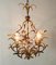 Mid-Century Italian Tole Chandelier, 1950s, Image 10