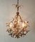 Mid-Century Italian Tole Chandelier, 1950s, Image 9