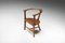 French Organic Wabi Sabi Tripod Chair, 1940s 4