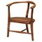 French Organic Wabi Sabi Tripod Chair, 1940s 1