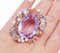Anello con ametista, perle, pietre, rubini, smeraldi, zaffiri e diamanti, Immagine 4