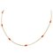 Coral and 18 Karat Yellow Gold Necklace 1