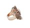 Ring aus 14 Karat Roségold und Weißgold mit Saphiren und Diamanten 3