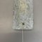 Small German Ice Glass Wall Light, 1970s, Image 4