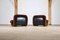 ‘Malù Lounge Chairs in Brown Corduroy Upholstery by Diego Mattu for 1p, 1970s, Set of 2 5