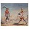 After Jacques Callot, Comedia Dell'Arte Scene with Cucuba Teasing Captain Babeo, Canvas Painting 1