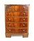 French Art Deco Walnut Chest of Drawers, 1920s 1