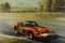 After Dion Pears, Ferrari 250 GTO, 1960s, Oil Painting, Framed 2