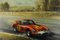 After Dion Pears, Ferrari 250 GTO, 1960s, Oil Painting, Framed, Image 2