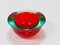Murano Glass Bowl attributed to Flavio Poli for Seguso, Italy, 1960s 5