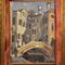 Italian Artist, Carlo Goldoni's House in Venice, 1940, Oil on Panel, Framed 14