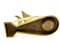 Mig 21 Desk Plane Model in Brass, 1950s 5