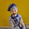 Italian Porcelain Sculpture of a Painter in the style of Capodimonte, 1980s-1990s 2