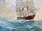 Erwin Günther, Grande dipinto marino in cornice barocca, Immagine 3
