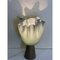 Lampe de Bureau Style Vert Laiteux en Verre de Murano par Simoeng 5