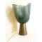 Lampe de Bureau Style Vert Laiteux en Verre de Murano par Simoeng 3