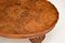 Burr Walnut Pie Crust Coffee Table, England, 1930s 6