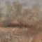 Eduardo Vicente, Landschaft und Mensch, 1960er, Öl auf Leinwand, Gerahmt 14