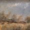 Eduardo Vicente, Landschaft und Mensch, 1960er, Öl auf Leinwand, Gerahmt 15