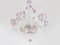 Vintage Italian Chandelier in Transparent and Purple Murano Glass from Made Murano Glass, 1930s, Image 4