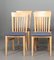 Vintage Chairs in Beech, Set of 4 5