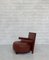 Baisity Leather Armchair by Antonio Citterio for B&B Italia, 1980s 4