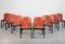 121 Chairs in Wood and Leather by Tobia & Afra Scarpa for Cassina, 1965, Set of 8 2
