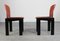 121 Chairs in Wood and Leather by Tobia & Afra Scarpa for Cassina, 1965, Set of 8, Image 12