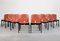 121 Chairs in Wood and Leather by Tobia & Afra Scarpa for Cassina, 1965, Set of 8 1
