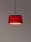 Red Gt6 Pendant Lamp by Santa & Cole 3