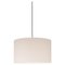 White Sísísí Cilíndricas GT2 Pendant Lamp by Santa & Cole 1