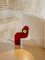 Red Wall Lamp by André Ricard 5