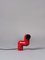 Red Wall Lamp by André Ricard 3